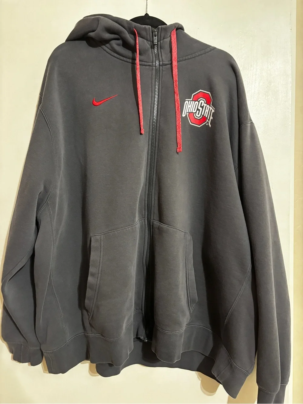 Men's Hooded Zip Sweatshirt - Ohio State